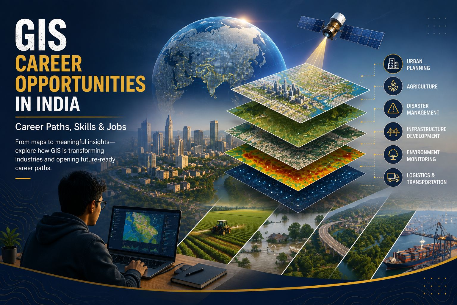GIS Career Opportunities in India: Career Paths, Skills and Jobs